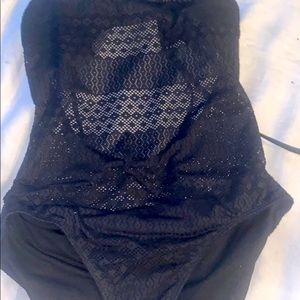 Sexy Black one piece swimsuit